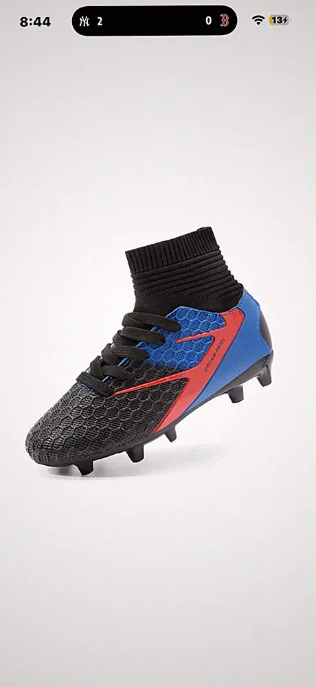 Kids Boys Girls Dream Pairs High Top Soccer Shoes Sz 3 Soccer Cleats!
