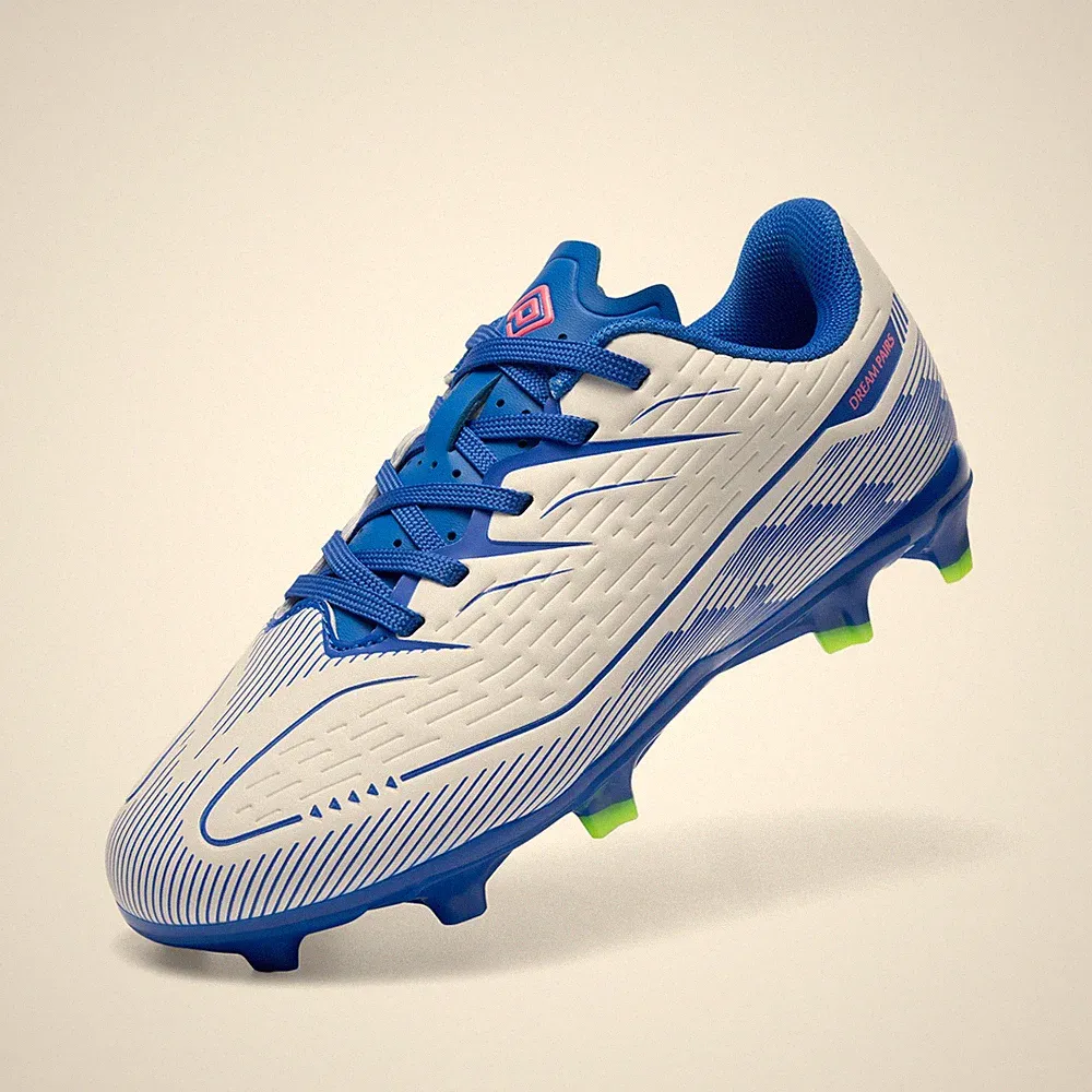 Kids Boys Girls Soccer Cleats Firm Ground Shoes Arch Support Training