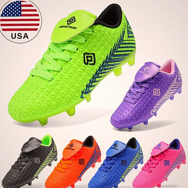 Kids Boys Girls Soccer Shoes School Training Shoes Indoor Outdoor Soccer Cleats