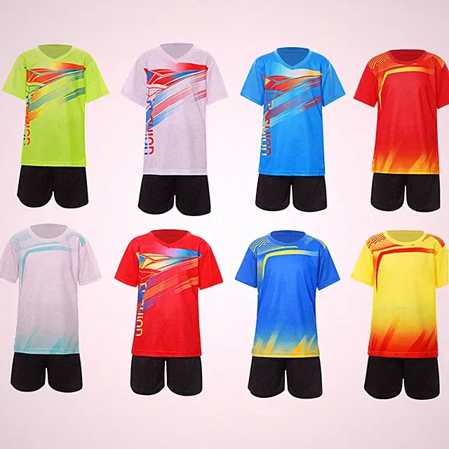 Kids Boys Outfit Practice Uniform Soccer Football Jerseys Sports Tracksuits Set