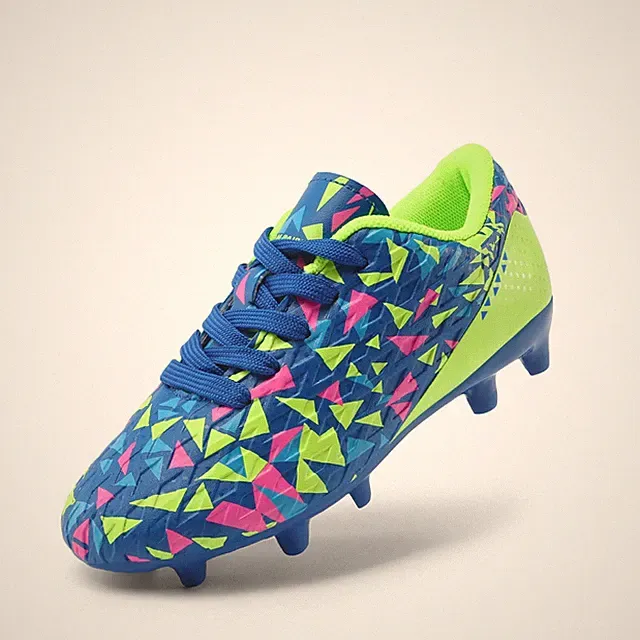 Kids Dream Pairs Soccer Cleats Outdoor Indoor Sports Soccer Shoes Size 2