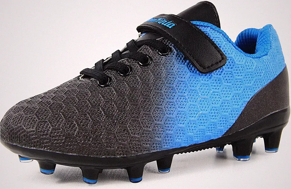 Kids FG Soccer Cleats Football Athletic Outdoor Soccer Shoes