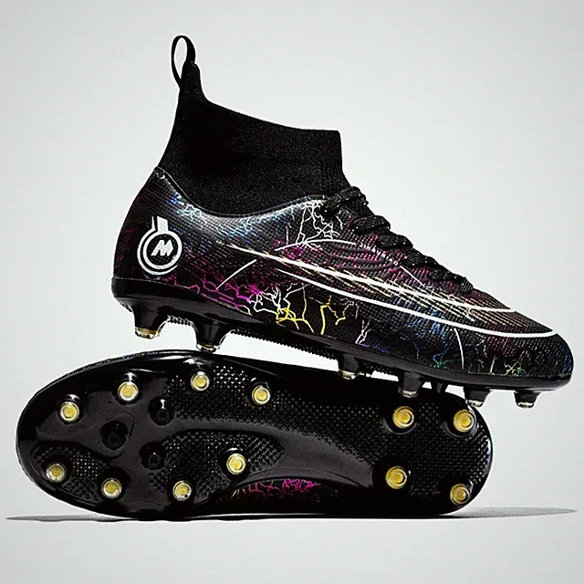 Kids Football Shoes Soccer Boots Boy Unisex Ultralight Quality Soccer Cleats