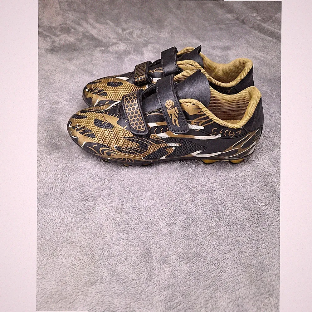 Hook and Loop Soccer Cleats for Kids
