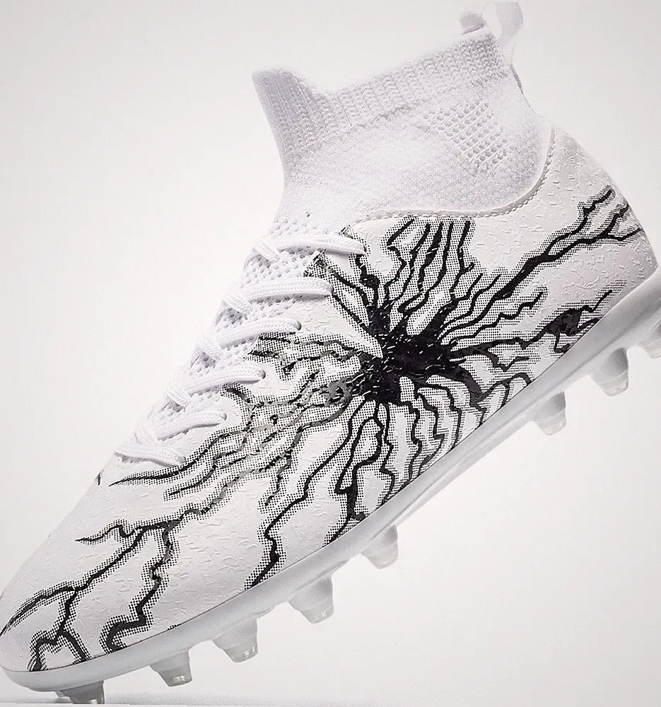 Kids Soccer Cleats Boys Girls Turf Training Football Cleats