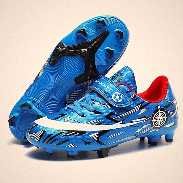Kids Soccer Cleats Football Shoes Boys Girls Sports Sneakers Age 4-15