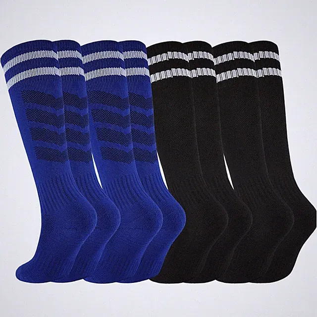 Kids Soccer Socks Boys Girls Football Socks Cushioned Athletic Sock Youth Bas...