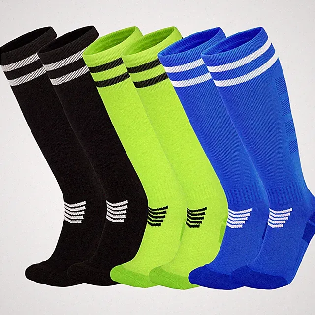 Kids Soccer Socks Cushion Cotton Compression Socks Youth Baseball 3P | Softba...