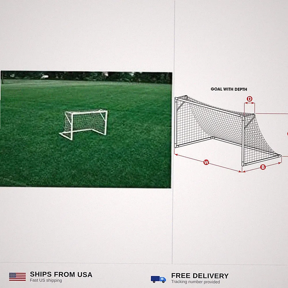 Kwik Goal 3.5-inch Mesh/3mm Thickness Soccer Net