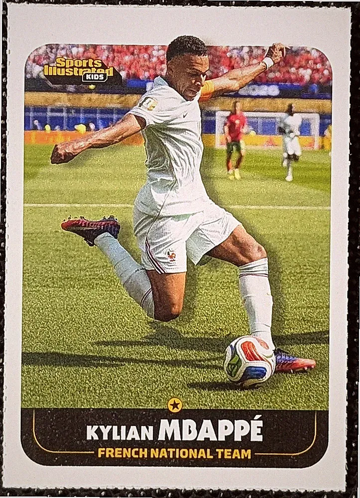 KYLIAN MBAPPE rare 2026 card FRANCE WORLD CUP soccer Sports Illustrated for KIDS