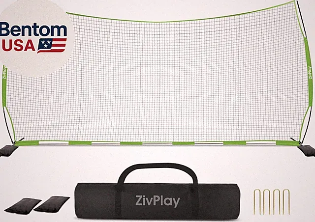 Lacrosse Backstop Net Soccer Basketball Backstop Net for Backyard Sport Netting