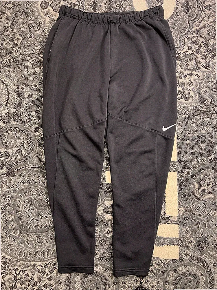 LARGE Nike Therma-FIT Winter Warrior Men's Soccer Pants Black