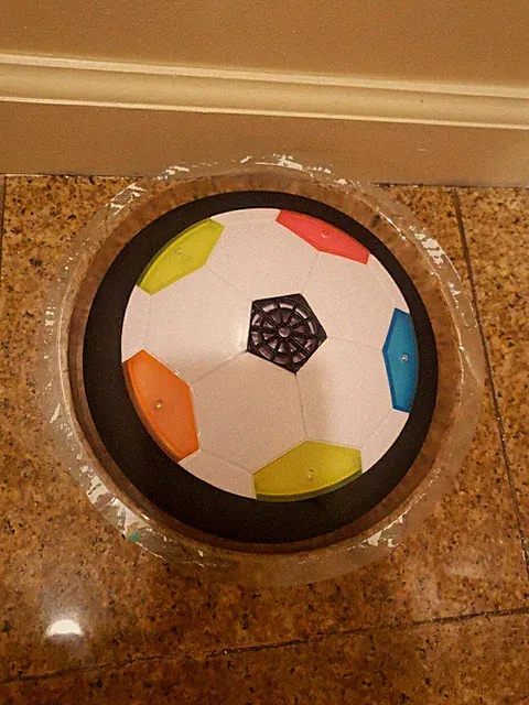 LED Hover Soccer Ball Air Power Training Ball Playing Football Game
