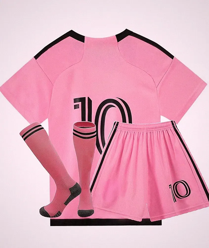Legend #10 Soccer Jersey Football Jersey Training Shirt with Socks for Kids Boys