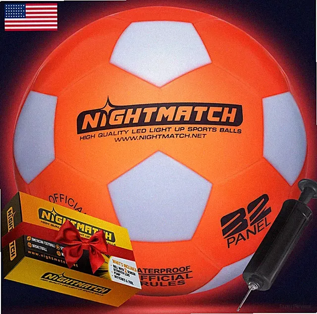 Light Up Soccer Ball (LB03-USA) BallPump, Batteries Spare Battery's Tool Manual