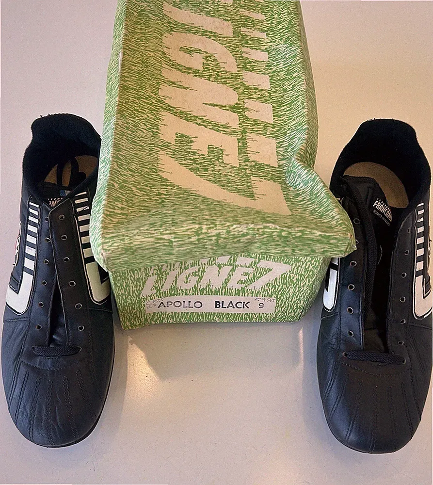Ligne 7 FRAMCAM7 Apollo Vintage Soccer Cleats US Size 9 Designed in France