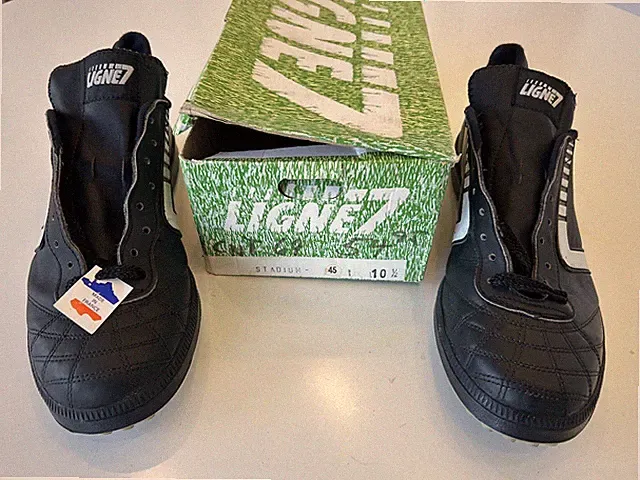 Ligne 7 Noel Stadium Indoor Cleats w/Box Vintage New Rare Sz 10.5 Made in France