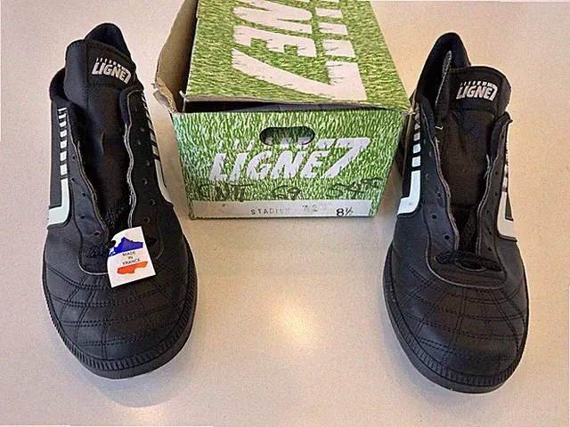 Ligne 7 Noel Stadium Indoor Cleats w/Box Vintage New Rare Sz 8.5 Made in France