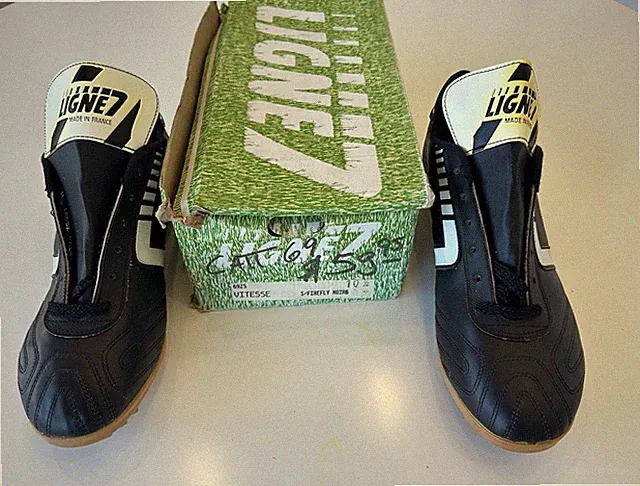 Ligne 7 Noel Vitesse Indoor Cleats w/Box Vintage New Rare Sz 10.5 Made in France