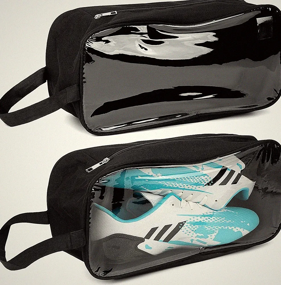 Linkidea 2 Pack Soccer Shoe Carrying Bag, Soccer Cleats Storage Bag, Fit Up to U