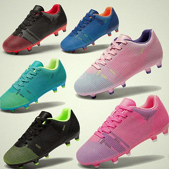 Little/Big Kid Boys Girls Soccer Cleats Firm Groud Athletic Football Shoes US