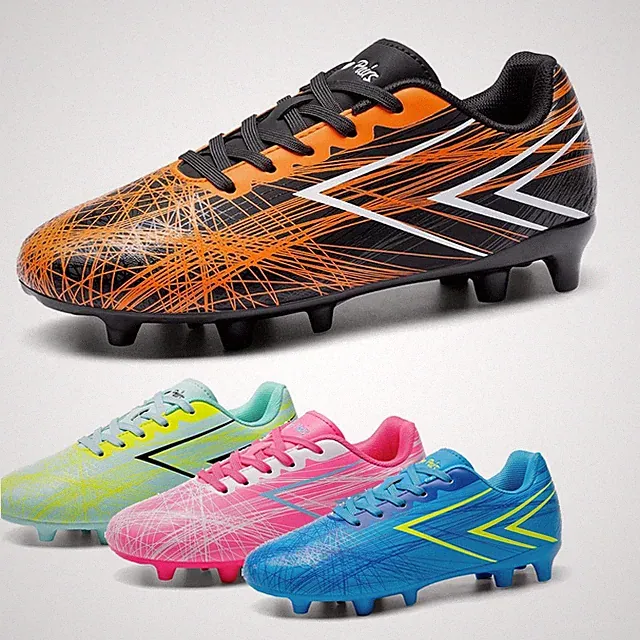 Little/Big Kid Boys Girls Soccer Cleats Kids Youth Firm Ground Football Shoes