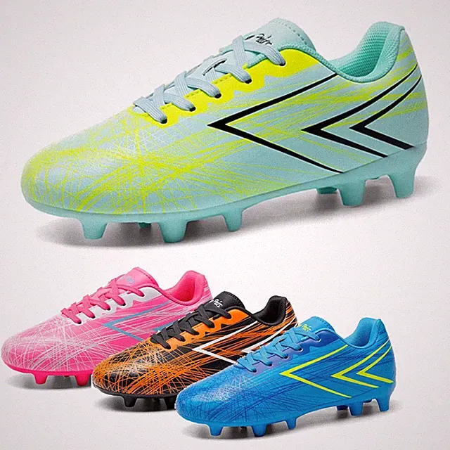Little/Big Kid Boys Girls Soccer Cleats Kids Youth Firm Ground Football Shoes US