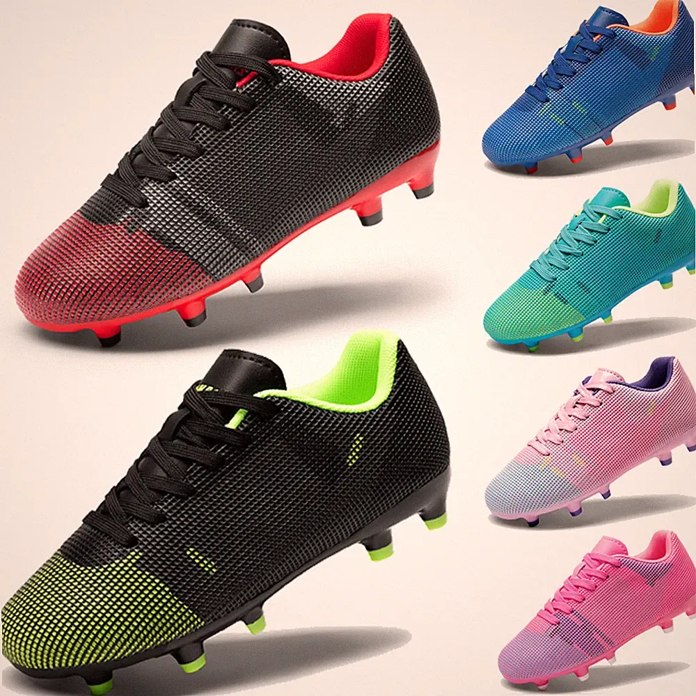 Little/Big Kid Boys Girls Soccer Cleats Youth Firm Groud Athletic Football Shoes