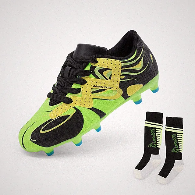 Little/Big Kid Toddler Boys Girls Soccer Cleats Firm Groud Sport Football Cleats
