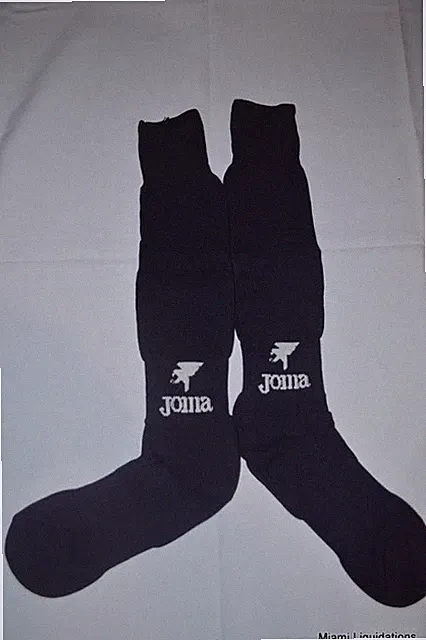 Lot of 16 Soccer Socks Juniors 14 XL + 2 M Joma Blue Polyester New