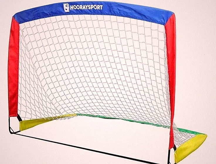 Lot Of 2 Soccer Goals, Portable Soccer Goals for Backyard, Pop Up Soccer Goal