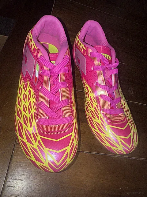 Lotto Forza Soccer Cleats Womens | US Size 4 1/2 Pink/Yellow