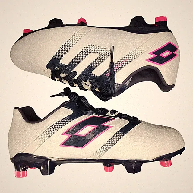 Lotto Maestro 300 IV FG Soccer Cleats Kids Size 3 Multicolor Athletic Lace Up