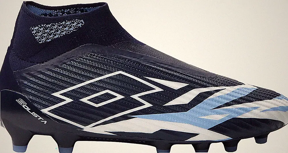 LOTTO MENS SOLISTA 100 VI GRAVITY LACELESS SOCCER CLEATS SIZE 10 NEW $210