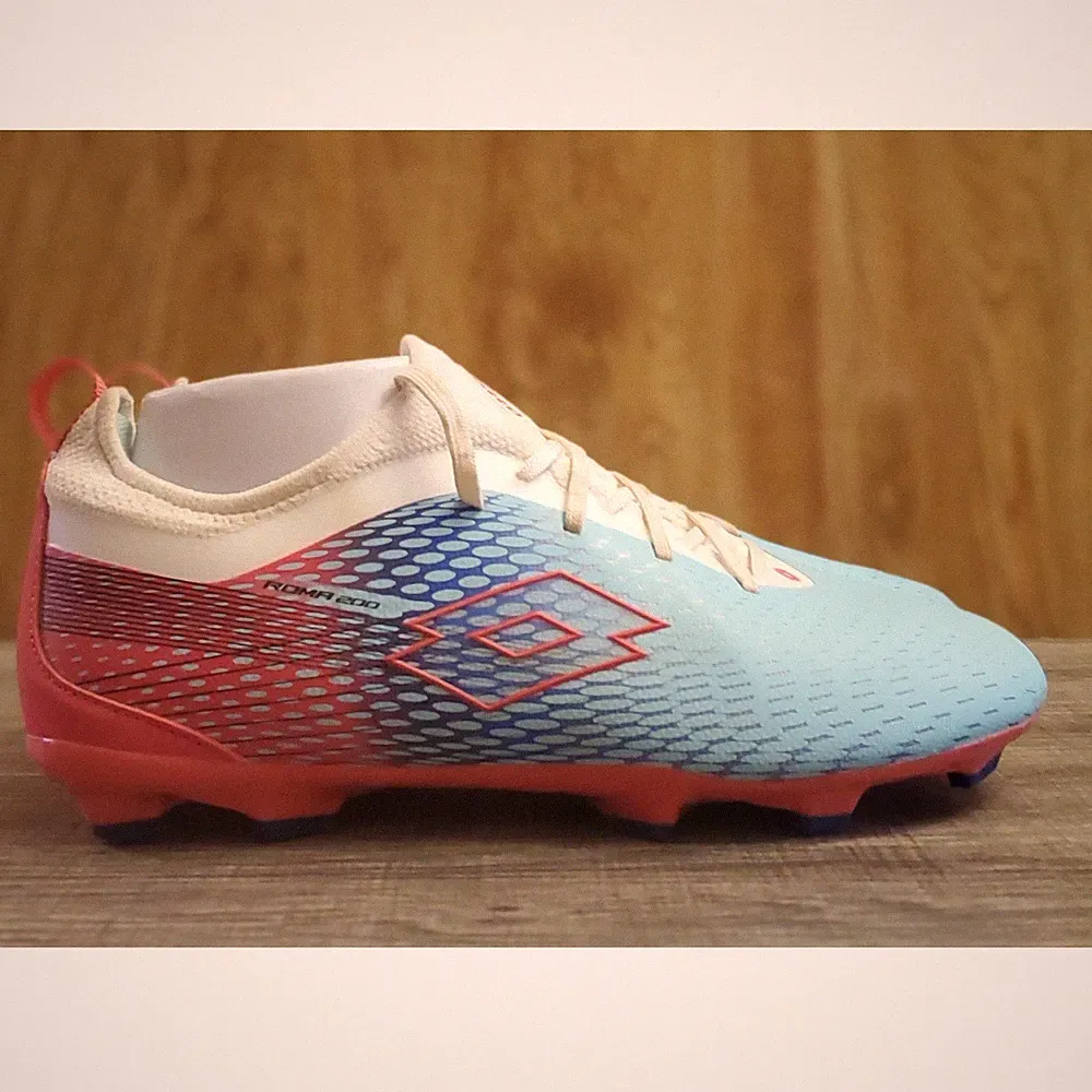 Lotto Roma 200 Lace Up Soccer Cleats Youth Size 6 Blue