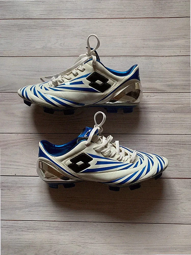 Lotto Sheva Vintage Rare FG Football Soccer Boots Cleats UK 7.5 US 8.5
