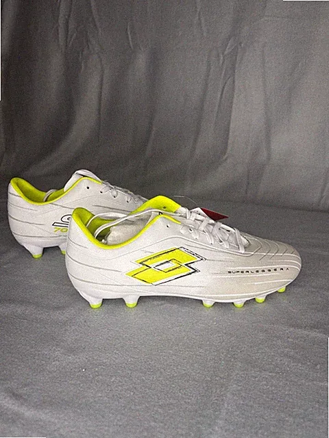 Lotto Soccer Cleats Lime And White Senior