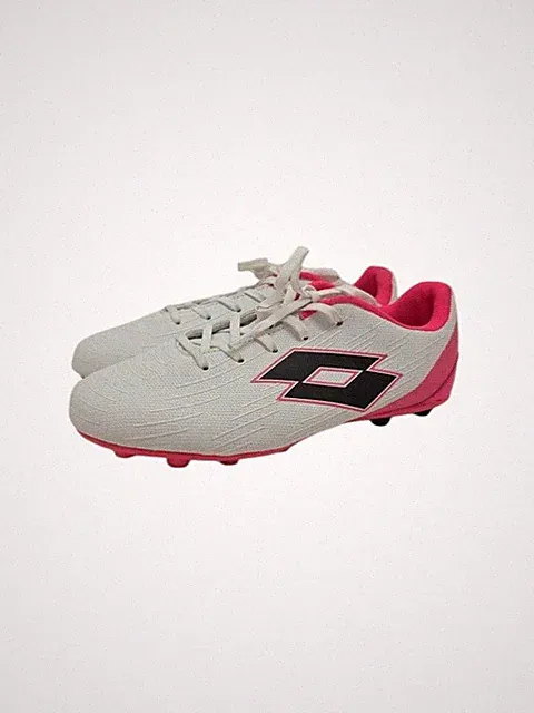 Lotto Soccer Cleats Womens Size 5.5 White Pink And Black New!