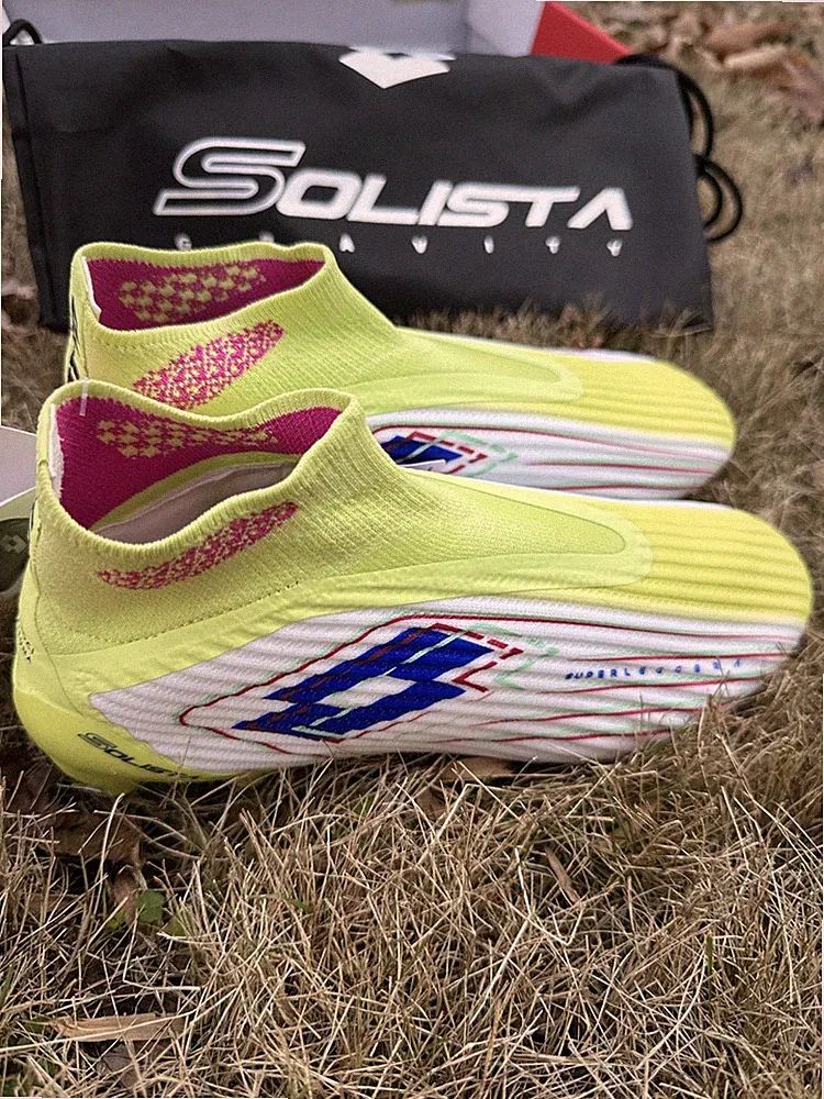 Lotto Solista 100 Gravity VIII FG Soccer Cleats Men size 6 9.5 10 10.5 11 $210