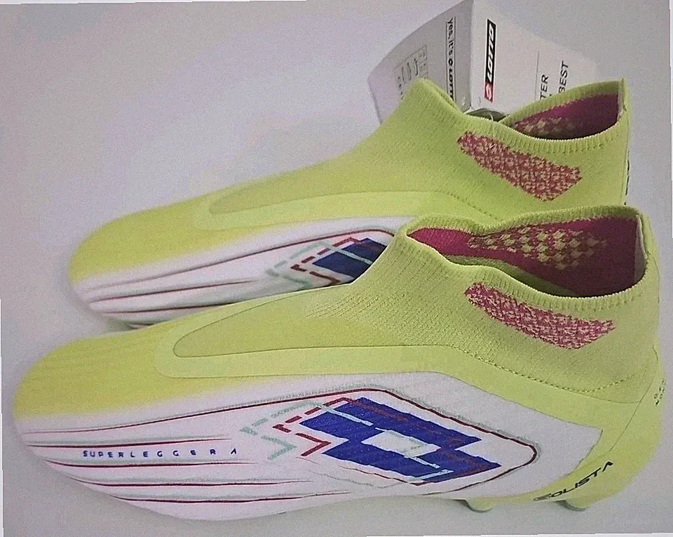 Lotto Solista 100 Gravity VIII FG Soccer Cleats Unisex Men's size 9
