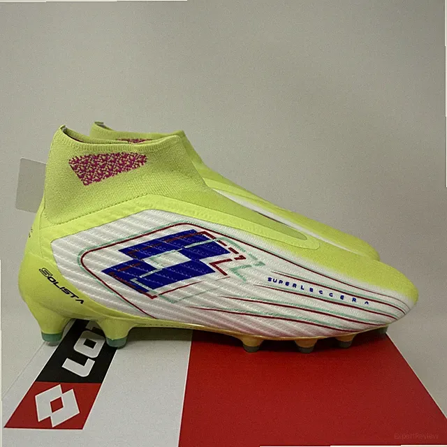 Lotto Solista 100 VIII Gravity FG Cleats Mens Size 9.5 Yellow Soccer 220556