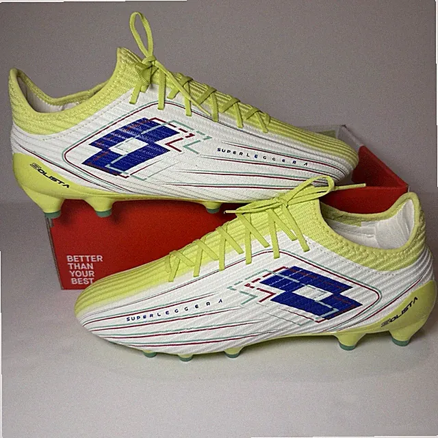 Lotto Solista 200 FG Professional Soccer Cleats Men 10.5 Speed Boot Firm Ground