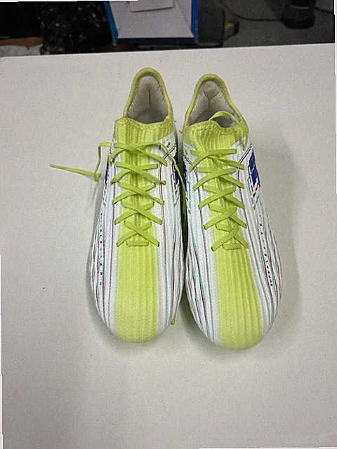 Lotto Solista 200 VIII FG Soccer Cleats Sunny Lime/White/Blue