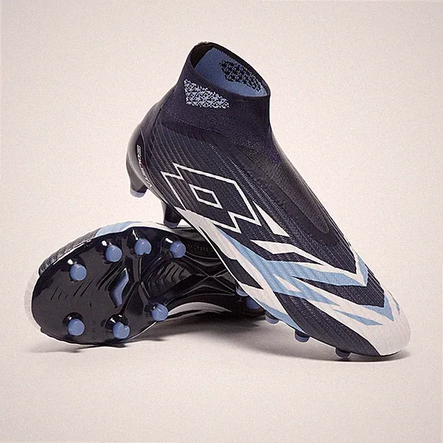 Lotto Solista Soccer Cleats Men's US 6 218128-9Z4 White Blue
