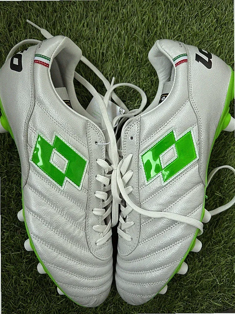 Lotto Stadio OG Icons 50 Years Anniversary Mens Leather Soccer Cleats Size 7
