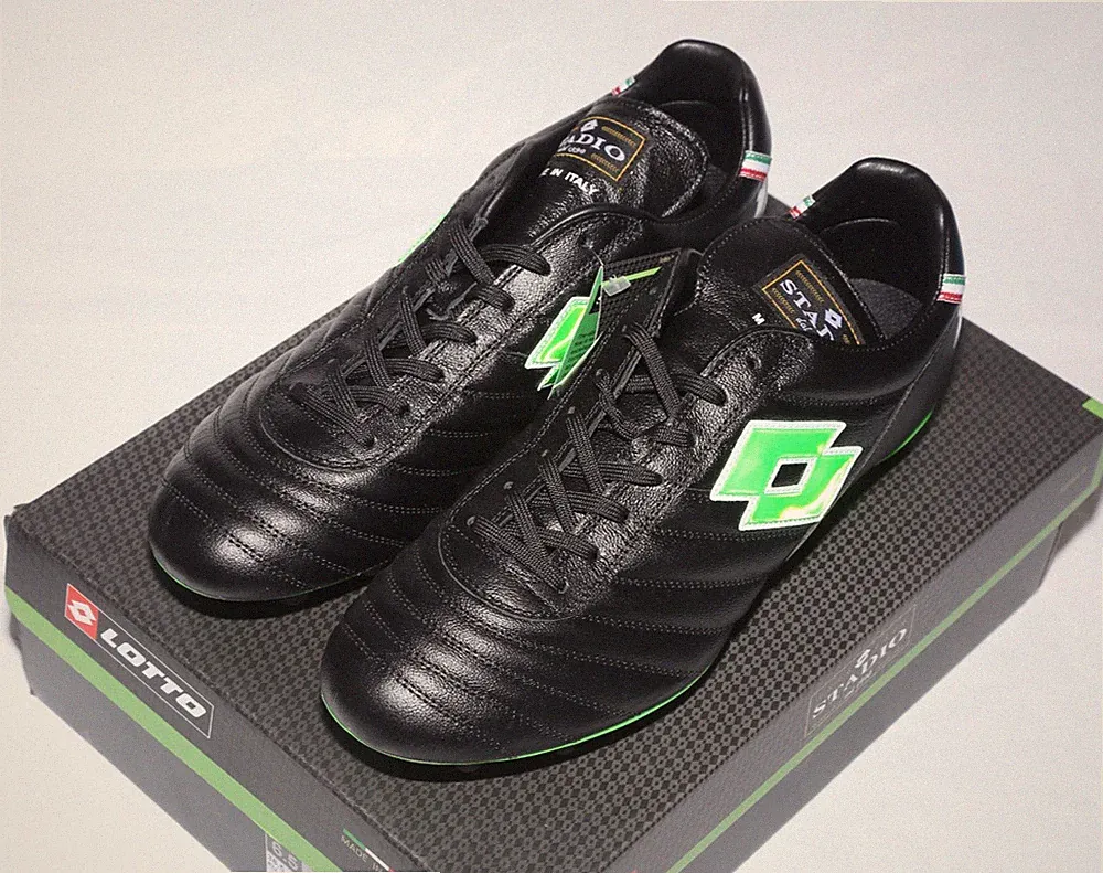 Lotto Stadio OG II FG Soccer Cleats Unisex - Men size 9.5 MSRP $220