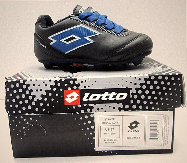 Lotto Striker Firm Ground Soccer Cleats Unisex Toddler Size US 8T / EUR 24 New