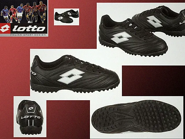 LOTTO Turf shoes, Size 3.5, Stadio Suprema II, GREAT for TURF FIELDS AND INDOOR