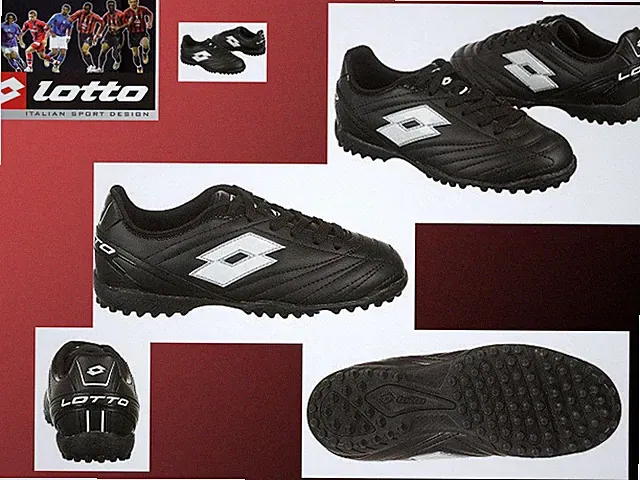 LOTTO Turf shoes, Size 5.5, Stadio Suprema II, GREAT for TURF FIELDS AND INDOOR