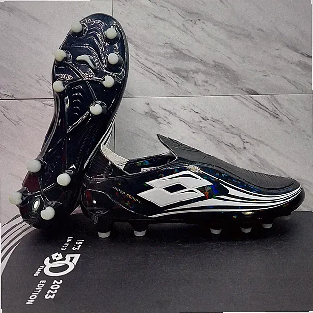 Lotto Zhero Gravity OG 50 Year FG Black Soccer Cleats 220487-10G Men’s Sz 10*